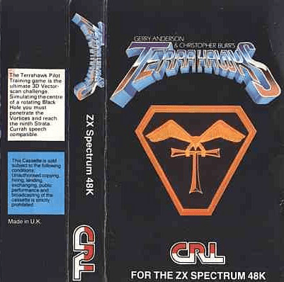 Terrahawks box art for ZX Spectrum